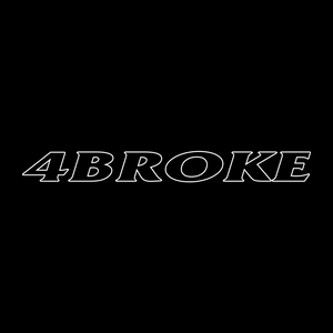 '4BROKE' Sticker