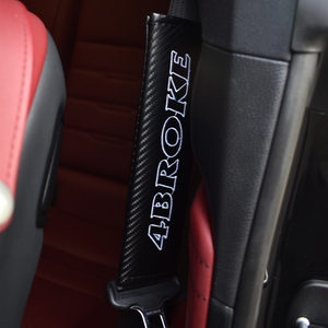 '4BROKE' Seatbelt Cover